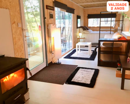 Relax Container - Aguiar da Beira | Noites de Romance em Bungalow com Opção Acesso ao Jacuzzi