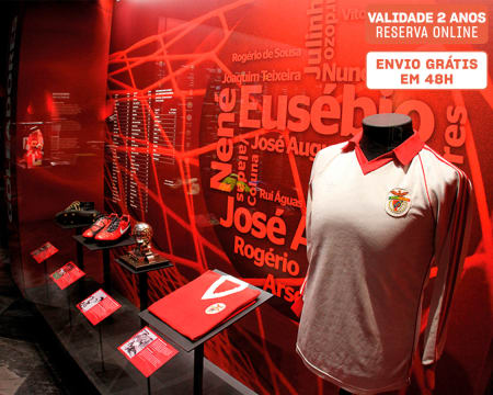 Sport Lisboa e Benfica | Tour ao Estádio e Museu + Cachecóis