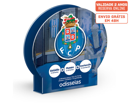 Tour FC Porto | Museu & Estádio + 2 Cachecóis FC Porto