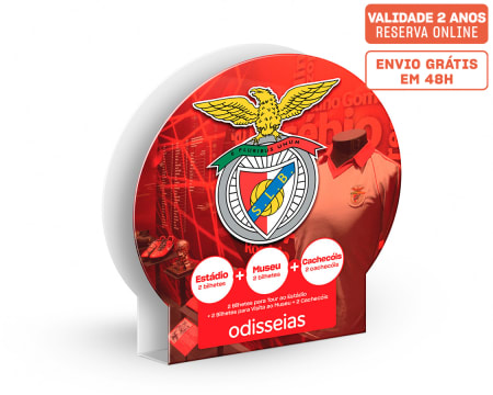 Sport Lisboa e Benfica | Tour ao Estádio e Museu + Cachecóis