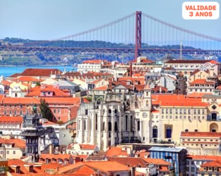 Tour por Lisboa para Dois em Carrinha Premium + Oferta de Pastéis de Belém | 4 Horas