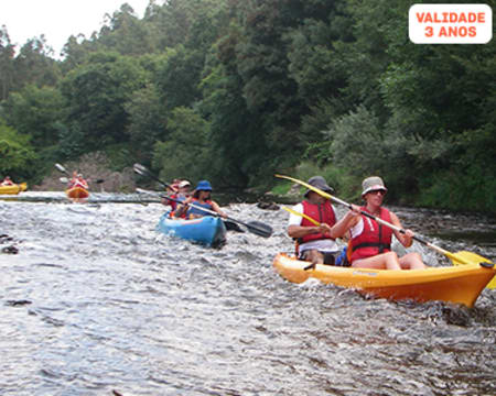 Canoagem no Rio Vouga | 4 Horas em Sever do Vouga | 1 ou 2 Pessoas