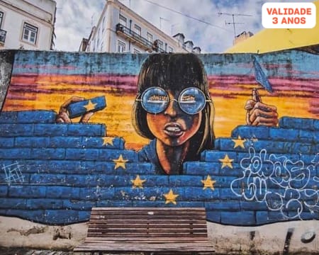«Street Art Tour» Passeio Guiado pela Arte Urbana de Lisboa | 2h30