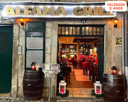 Noite de Fado em Alfama | Jantar e Espectáculo na Casa de Fados Alfama Grill