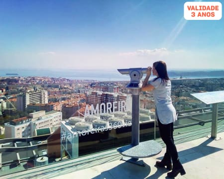 Amoreiras 360º Panoramic View | Bilhete para o Miradouro 360º com As Melhores Vistas de Lisboa!