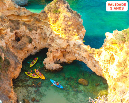 Tour de Kayak com Guia pelas Grutas de Benagil | André Matos Boattrips - Lagos