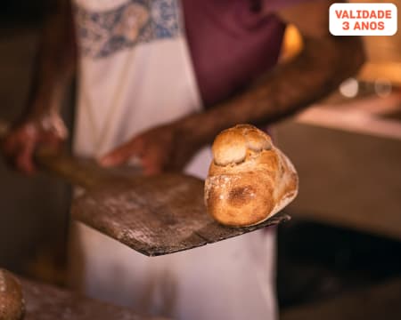 Workshop de Pão Artesanal | 2h30 | 1 Adulto + 1 Criança | Sintra