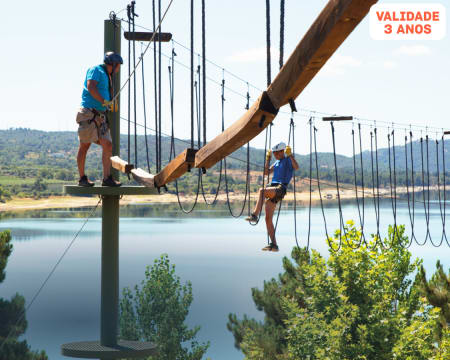 Actividades Radicais para Dois no Parque Aventura Crónicas da Terra | Moimenta da Beira