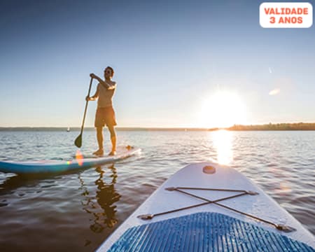 Aula de SUP para 1 ou 2 Pessoas | Viana Beach Center - Praia do Cabedelo