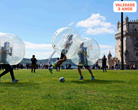Bubble Football entre Amigos! 10 a 20 Pessoas | Lisboa e Porto
