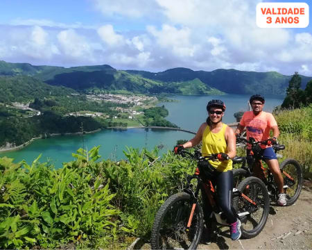 Bike ou eBike Tour - Furnas, Sete Cidades ou Nordeste | 1 ou 2 Pessoas | SPLASH Azores Adventure Bike ou eBike Tour - Furnas, Sete Cidades ou Nordeste | 1 ou 2 Pessoas | SPLASH Azores Adventure