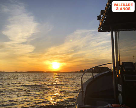 Passeio de Barco ao Pôr-do-Sol em Alvor - 2 Horas | Adulto ou Criança | Blue Ocean Trips - Portimão