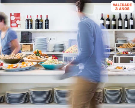 Buffet Vegetariano daTerra para Dois | All You Can Eat em 9 Locais à Escolha