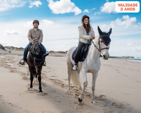 Passeio Romântico a Cavalo na Praia do Furadouro & Sessão Fotográfica Privada | Equi São João - Aveiro