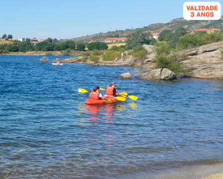 Aluguer de Kayak, SUP ou Waterbikes em Praia Fluvial | 2 Pessoas | CEITA - Montalegre