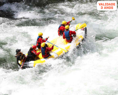 Rafting no Rio Paiva para Dois com Foto-Reportagem | 4 Horas | Clube do Paiva - Arouca