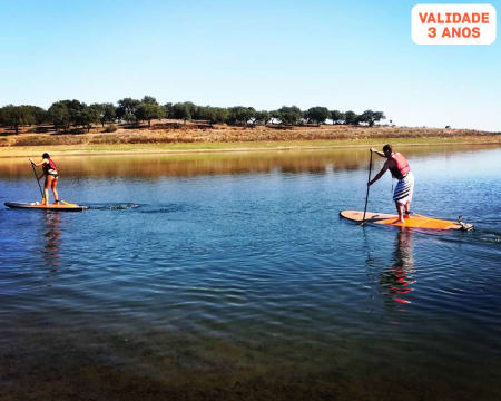 Meio Dia com Stand up Paddle e Prova de Vinhos para Dois | CorkTour - Estremoz