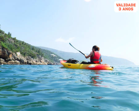 Kayak Tour Arrábida - Discover The Nature! 1, 2 ou 4 Pessoas
