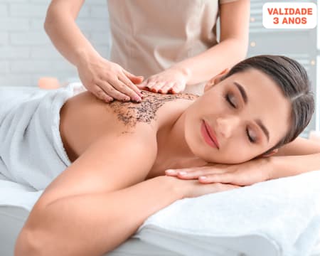 Esfoliação + Hidratação + Massagem Localizada Corporal | Braga