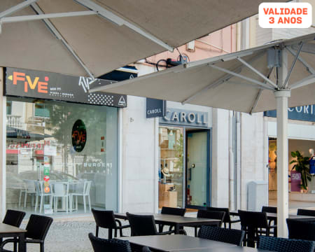 Pizzas & Hambúrgueres! Viagem de Sabores a Dois no FIVE | Avenidas Novas