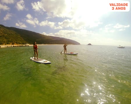 Stand Up Paddle & Snorkeling pelas Praias da Serra da Arrábida | Até 4 Pessoas | Into the Nature