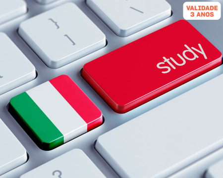 Curso Online de Italiano para Principiantes c/ Certificado - 1, 3, 6 ou 12 Meses | Educatrid