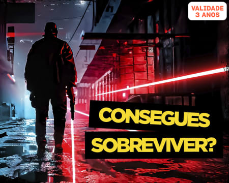 Quantum Park Sintra | 2 Jogos de Laser Tag: Desafio de Sobrevivência! Quantum Park Sintra | 2 Jogos de Laser Tag: Desafio de Sobrevivência!