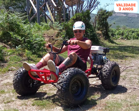Karting OFF Road | Aventura e Emoção pelo Parque das Eólicas 2 Horas | Melgaço