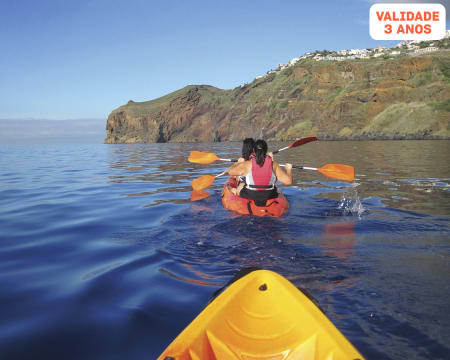 Kayak & Snorkeling na Reserva Natural Parcial do Garajau - 1 ou 2 Pessoas | Santa Cruz