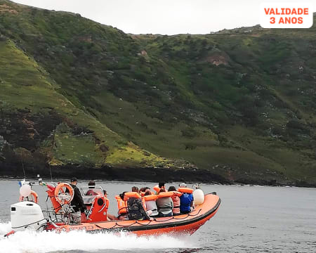 Passeio de Barco nos Açores - Descubra a Ilha de Santa Maria! 2h30 | Criança ou Adulto