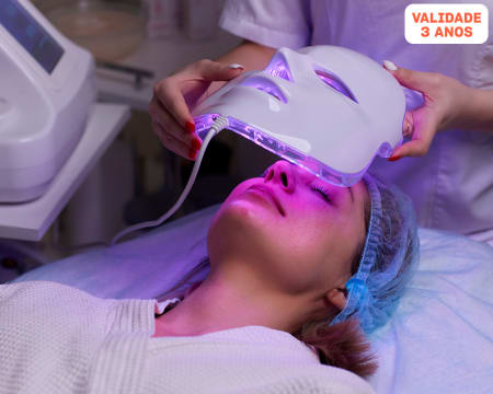 Tratamento Facial: 2 Sessões de Máscara LED | Corpus Care & Beauty - Amadora