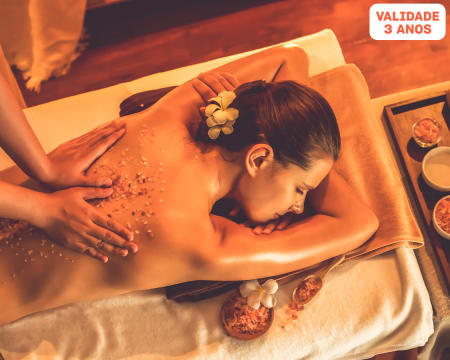 Satsanga Spa Ópera 4* | Massagem com Pedras Quentes & Spa c/ Opção Esfoliação | 1 ou 2 Pessoas | Alcântara