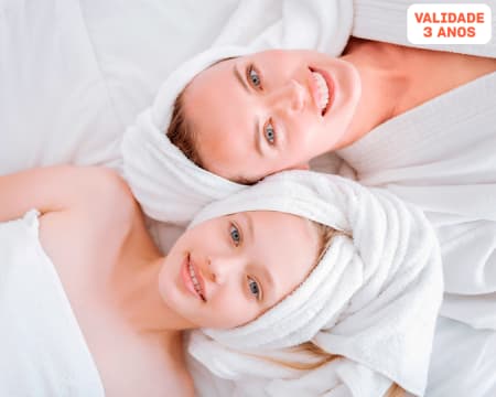 Spa Mãe e Filha! Massagem de Relaxamento para 1 Adulto + 1 Criança | Cascais