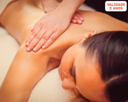Descontração Total! Massagem Relaxante ou Massagem de Pedras Quentes até 30 Min | Pontinha - Lisboa