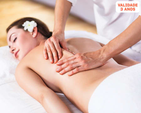 Presente Relax! Massagem com Velas ou Aromaterapia + Mini-Facial | 1h | Aveiro