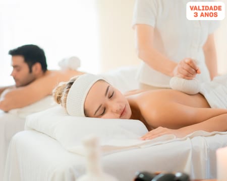 Hot Spa para Dois! Circuito de Spa + Massagem com Pindas Quentes | Satsanga Spa 4* - Évora e Beja