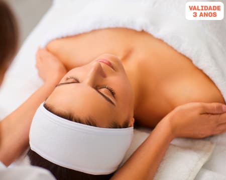 Massagem Relaxamento + Minifacial + Ritual de Chá | Spaccio Essência - Vilela