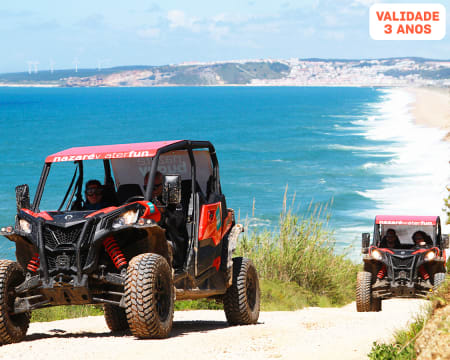 Tour de Buggy 4x4 a Dois à Escolha - Vila da Nazaré ou Baía de São Martinho do Porto | Leiria