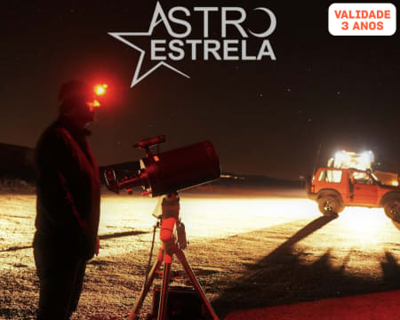 Observação Astronómica na Serra da Estrela para Dois | Noite Sob as Estrelas! AstroEstrela