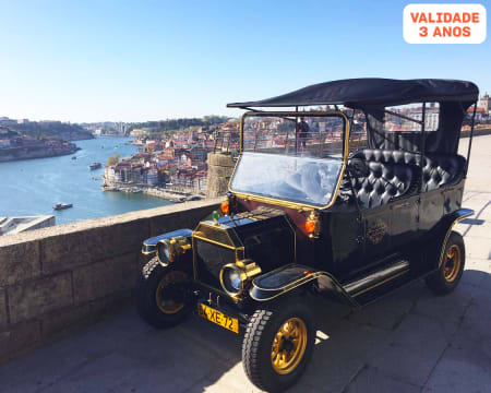 Tour Histórico na Cidade do Porto no Lendário Ford T | até 4 Pessoas | OldTour