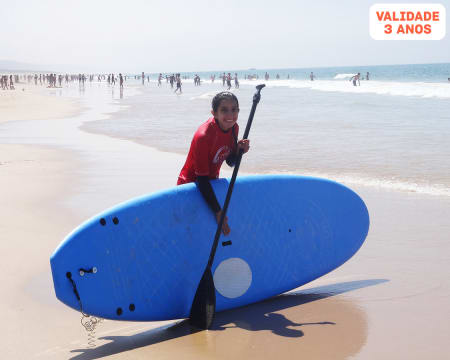 Aula Privada de Stand Up Paddle - Técnicas Básicas ou Avançadas | Costa da Caparica