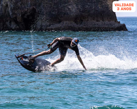 Aluguer de Prancha de Surf Elétrica para 1 ou 2 Pessoas | 45 Minutos | Ondas e Segmentos - Portimão