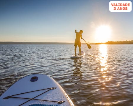 Passeio de Paddle em Montargil para 1 ou 2 Pessoas | 1 Hora | Alentejo