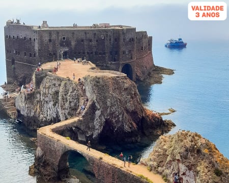 Passeio de Catamaran com "Fundo de Vidro" em Peniche com Desembarque nas Berlengas | 4 Horas