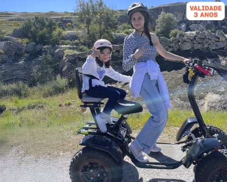 Passeio de EzRaiders em Marvão! Express Tour ou Rota do Megalítico para Dois | Pombais Experience