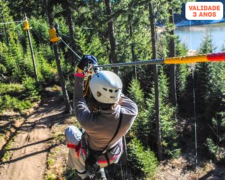 Meio Dia de Diversão e Adrenalina! Paintball, Escalada, Rappel e Piscina | Quinta D´Aventura - Castelo Paiva