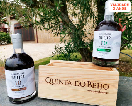 Visita Guiada + Prova de Vinhos de Mesa & Vinhos do Porto | 1 ou 2 Pessoas | Quinta do Beijo - Vila Real