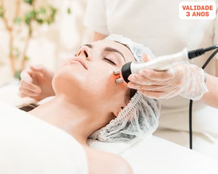 Limpeza de Pele em Almada com Alta Frequência, Máscara Led ou Radiofrequência | 1 Hora Limpeza de Pele em Almada com Alta Frequência, Máscara Led ou Radiofrequência | 1 Hora