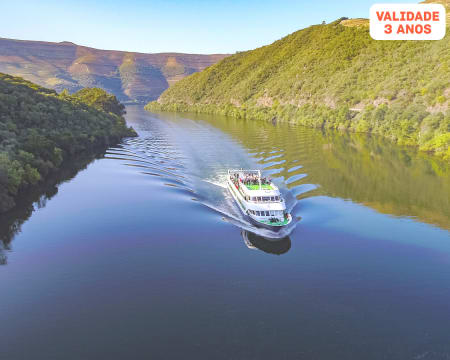 Cruzeiro Porto-Pinhão-Porto para Dois c/ Pequeno-Almoço, Almoço & Prova de Vinhos | Rota do Douro