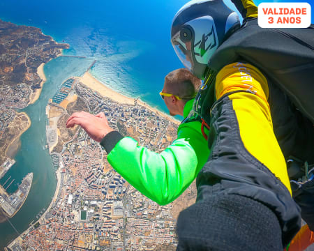 Salto Tandem - Skydive no Algarve a 3000m | Emoção Junto ao Mar!